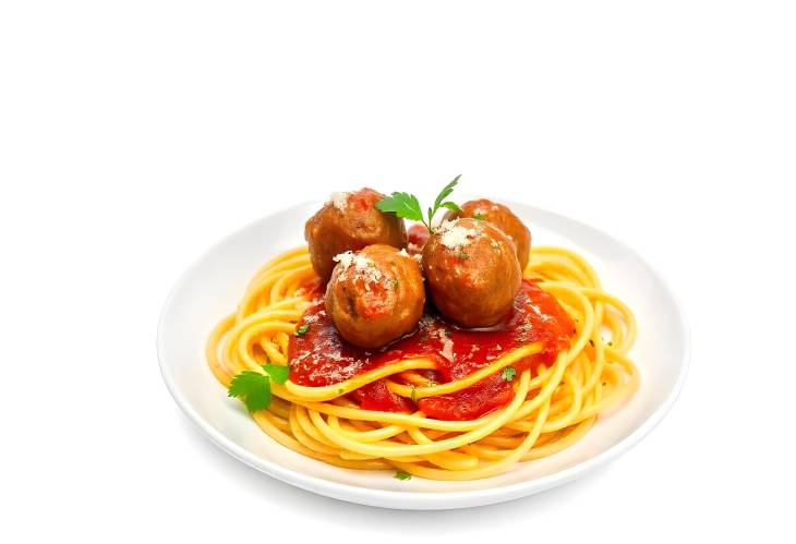 The Perfect Plate of Pasta and Meatballs